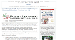 Desktop Screenshot of palmerlearning.com