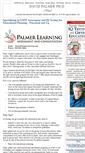 Mobile Screenshot of palmerlearning.com